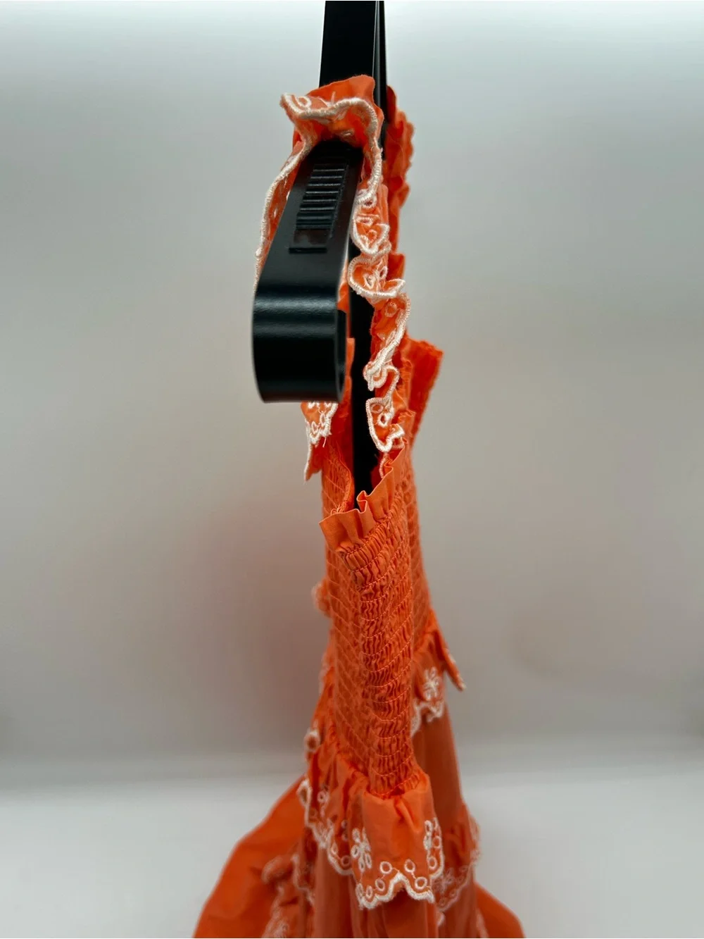 Gymboree Orange Ruffle Tiered Dress Size 8